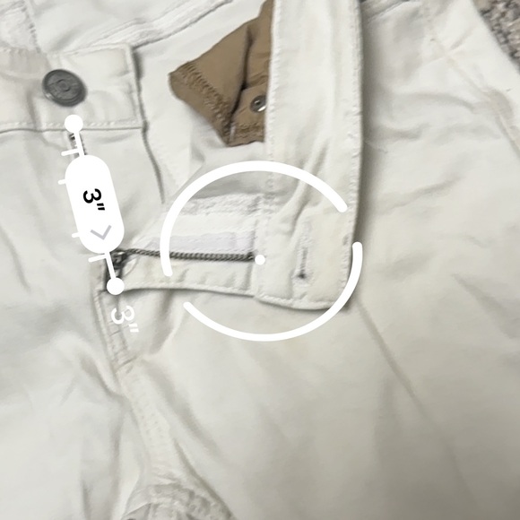 Anthropologie Level 99 White Skinny Jeans - Picture 7 of 9